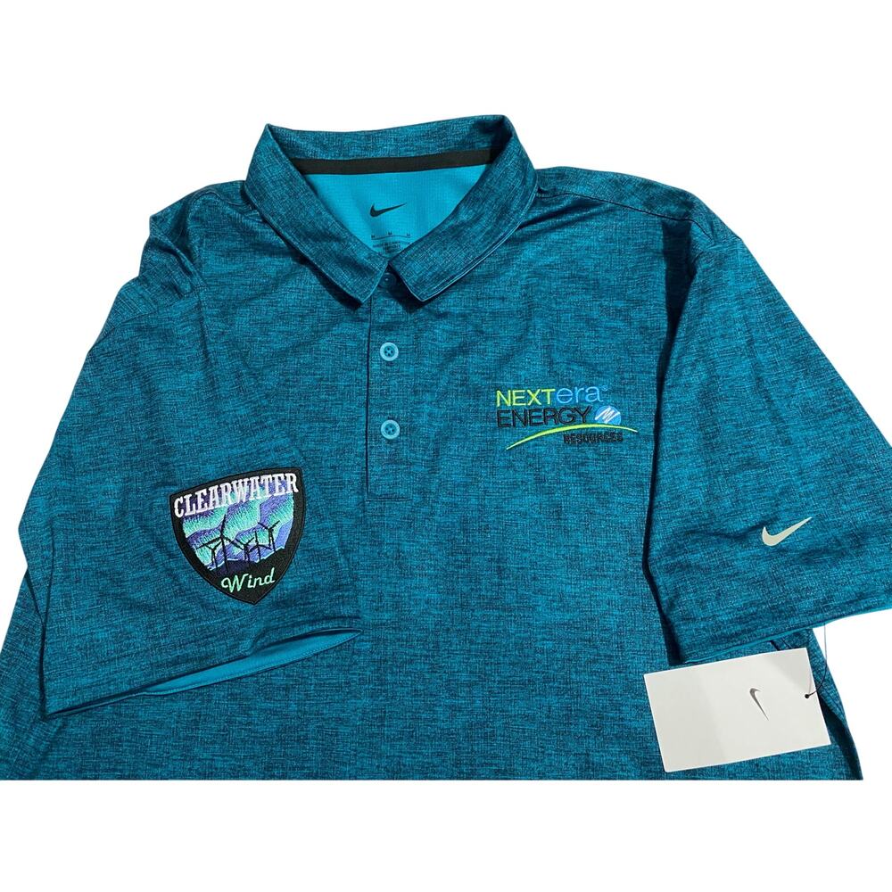 NEW Nike Polo — Medium Green Clearwater Wind NextEra Energy Resources